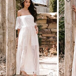 Baltic Born Lace Maxi Dress